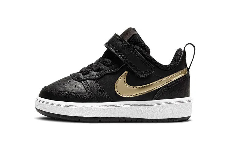 Детские кроссовки для малышей с кожаным верхом Nike Court Borough Low 2