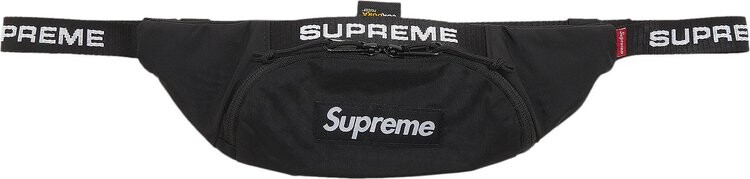 

Сумка Supreme Small Waist Bag Black, черный