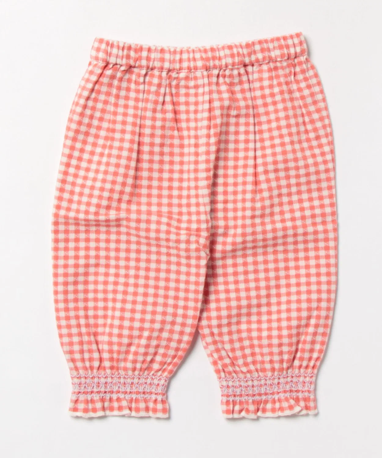 Детские штаны с клетчатым принтом Mignon baby pants Emberglow hello Simone, Red — фото 2