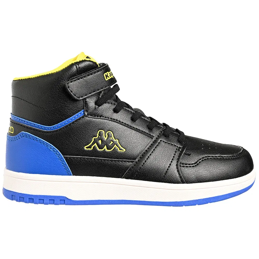 Детские кроссовки для девочек с высоким берцем Rernal Mid EV Kappa, Black