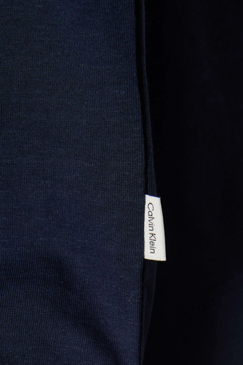 Футболка с коротким рукавом из льняной смеси Calvin Klein, синий — фото 4