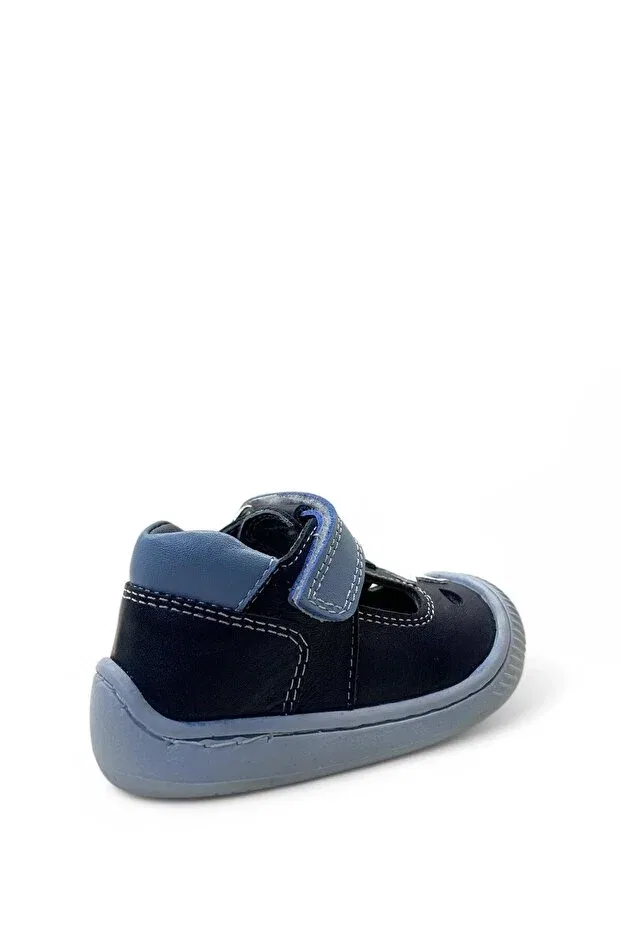 Детские туфли для мальчиков с графическим принтом Tuğba Ortopedi, Navy Blue — фото 4