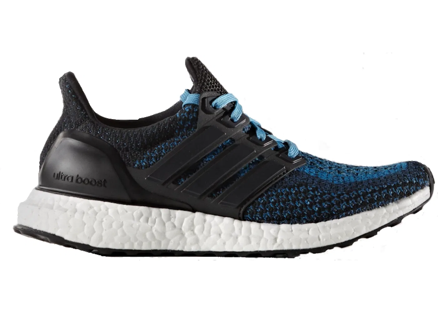 Детские кроссовки с шнуровкой Adidas Ultra Boost Adidas, Core Black Core Black Crab Blue