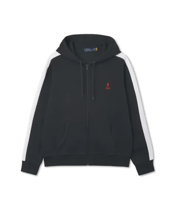 Худи-свитшот с длинным рукавом Polo Ralph Lauren, черный