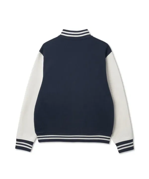 Флисовая бейсбольная куртка, Polo Ralph Lauren, темно-синий — фото 2