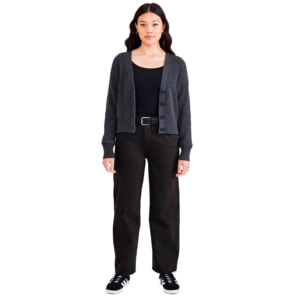 

Джинсы Dockers High Waist Straight Cut, серый