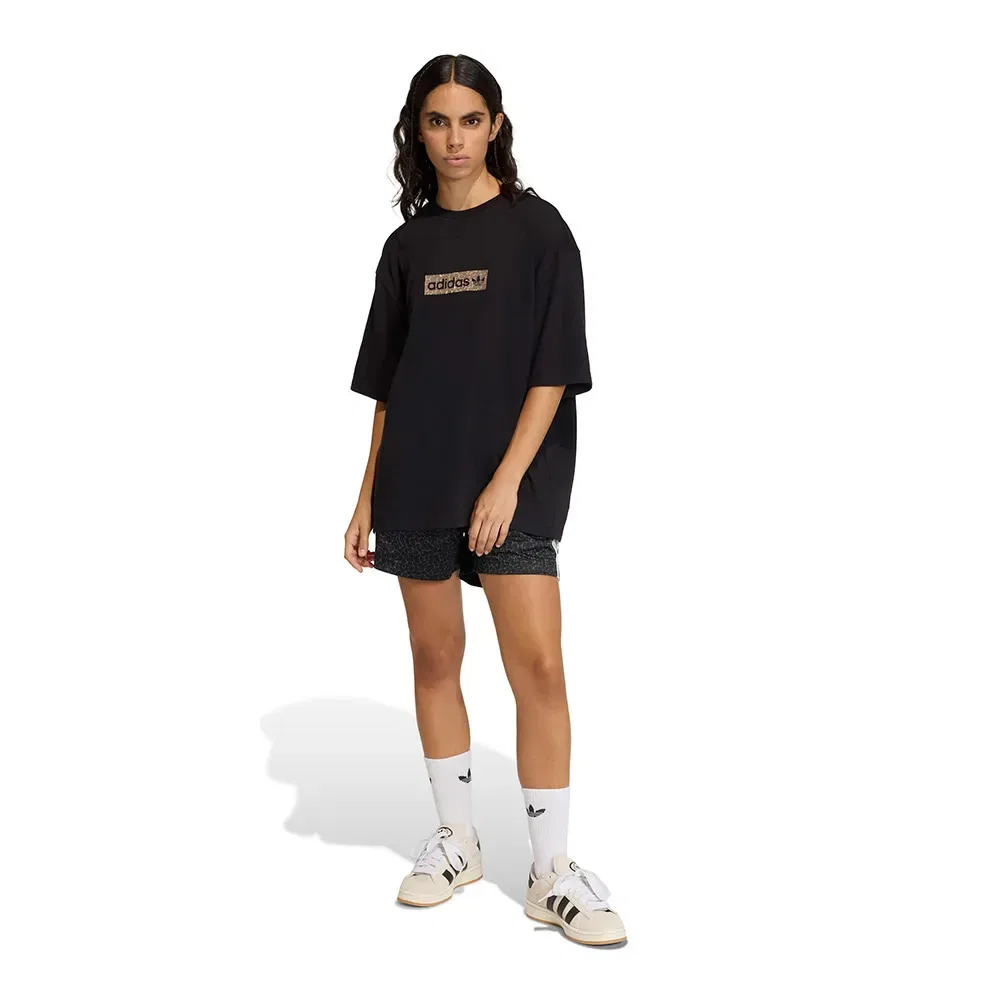 Футболка с коротким рукавом AOP Adidas Originals, черный — фото 4
