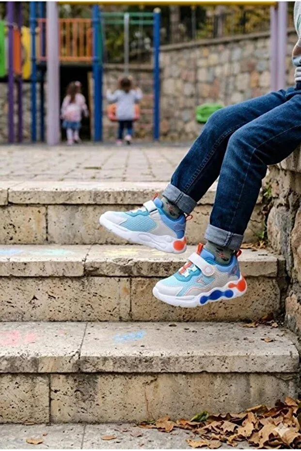 Детские кроссовки для мальчиков ортопедические Cool Kids, White — фото 4
