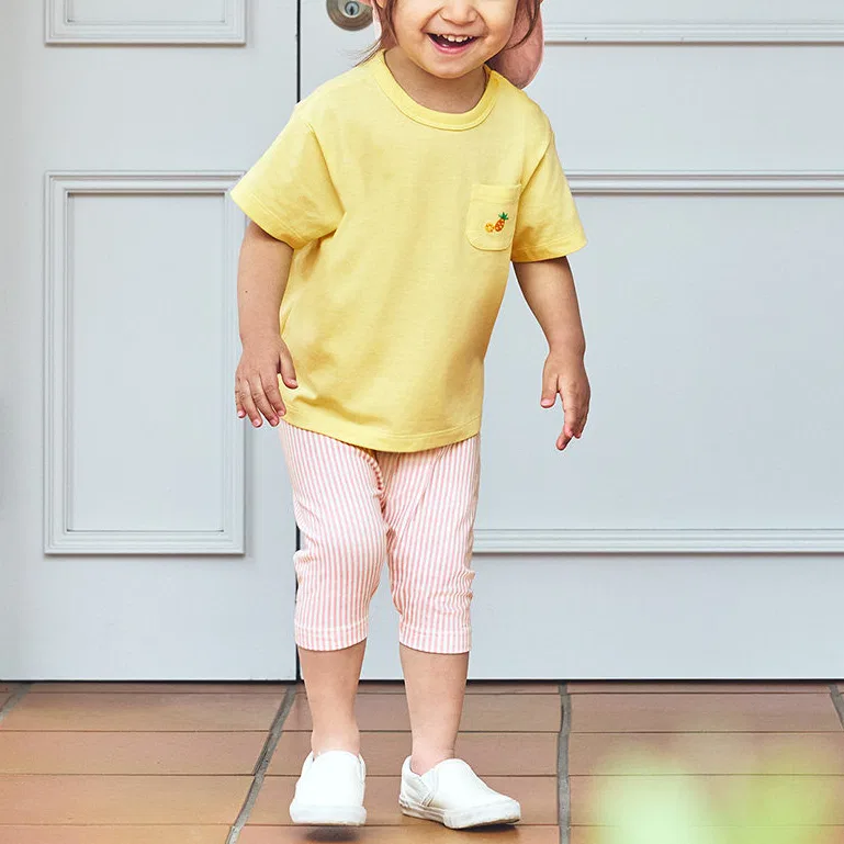 Детская футболка быстросохнущая Yellow UNIQLO — фото 3