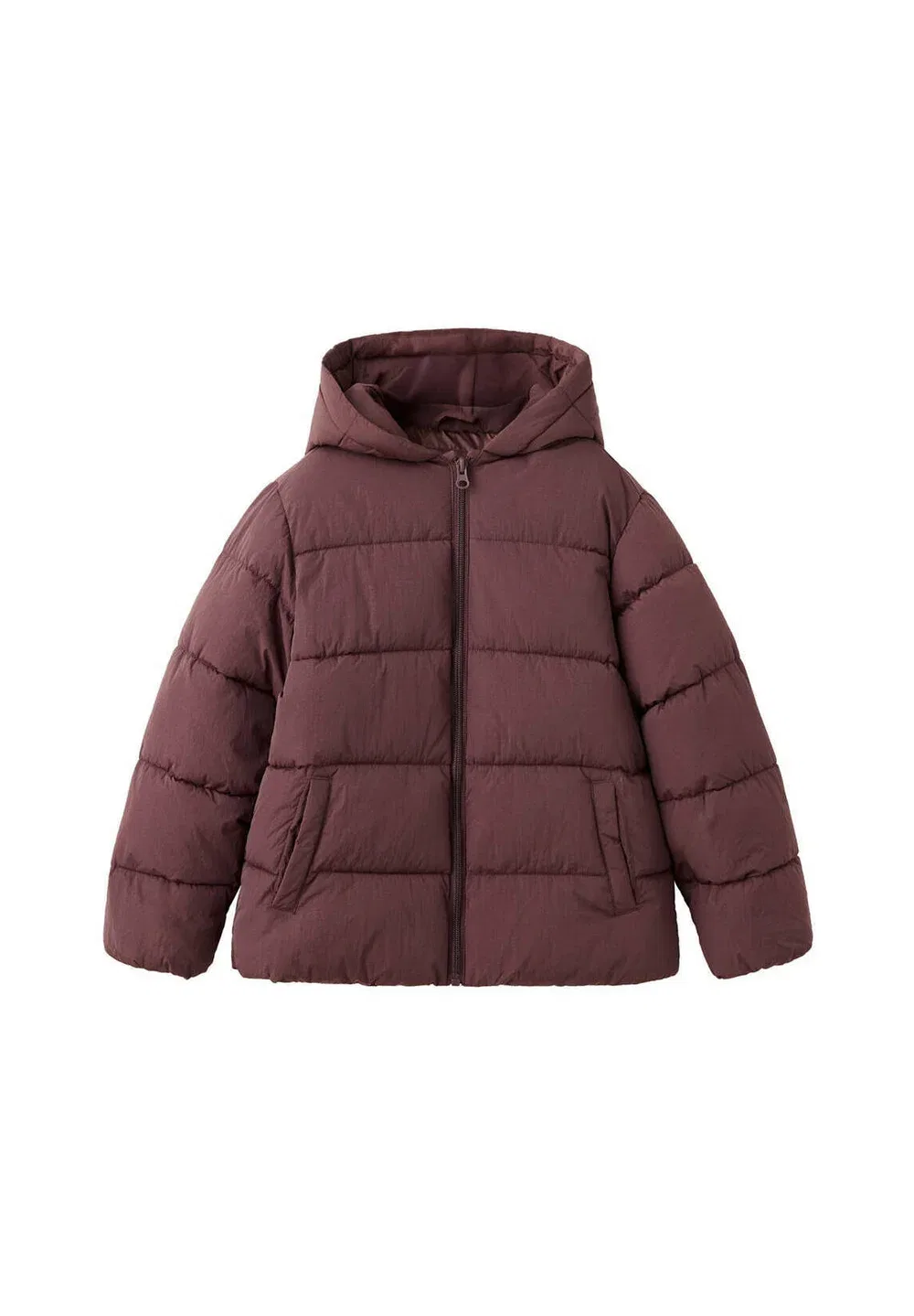 Детская зимняя куртка Mango Kids, Bordeaux