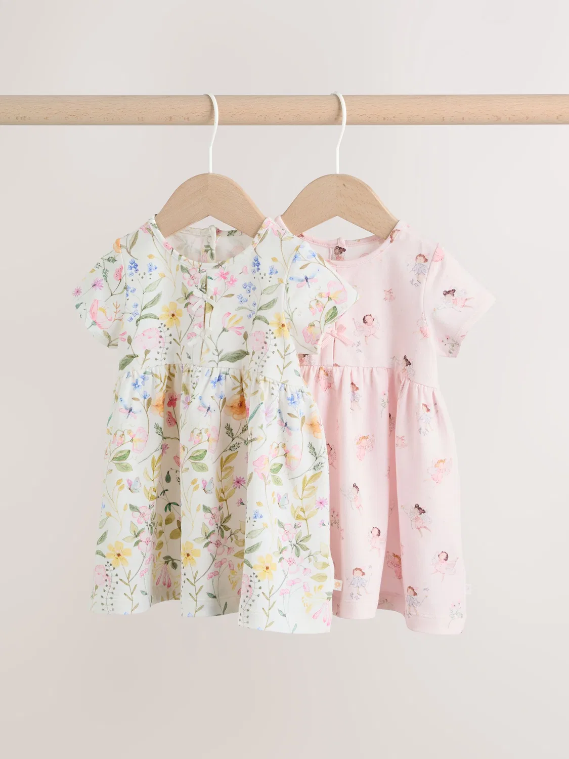 Платье с феями, 2 шт, Pink Fairy Next, розовый