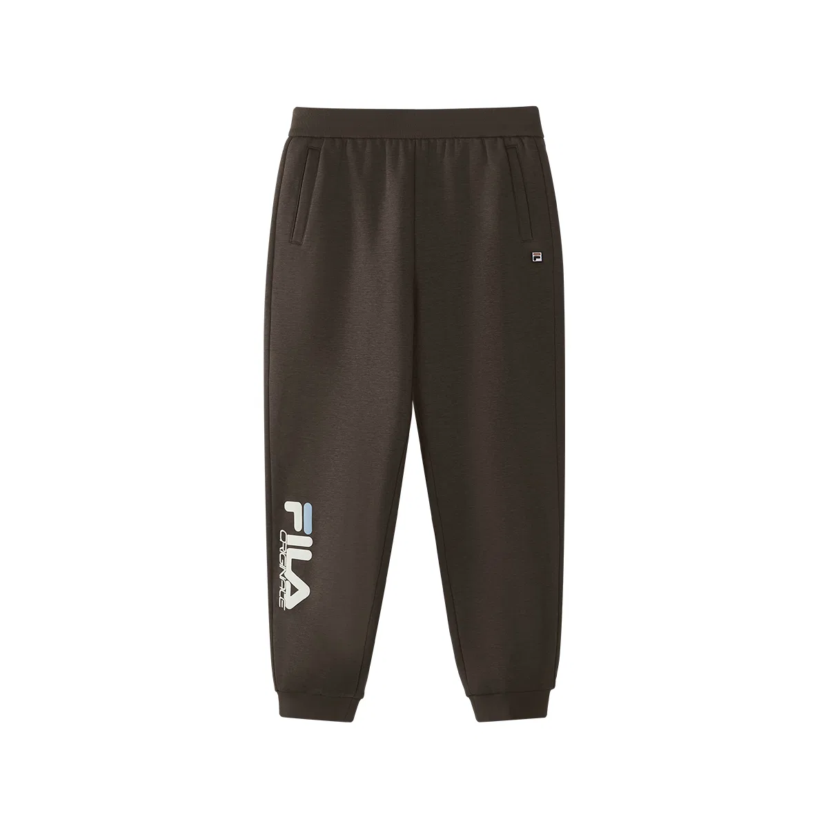 Детские спортивные брюки с умеренной эластичностью Coffee Umber FILA KIDS