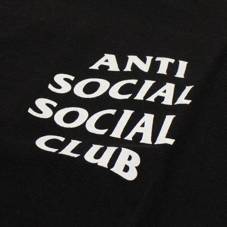 Футболка Anti Social Social Club Kkoch ASSC Short-Sleeve T-Shirt 'Black', черный — фото 4