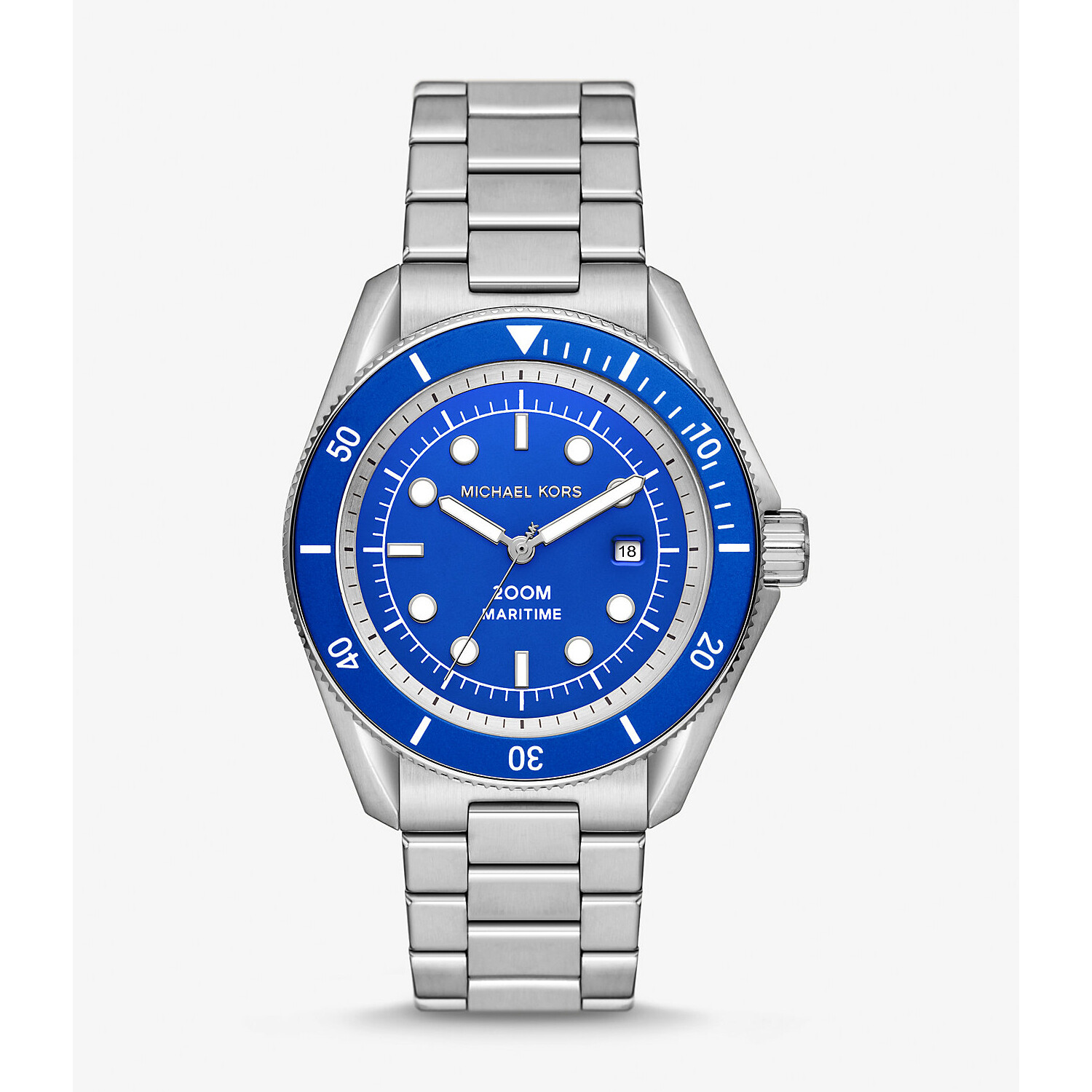 

Часы Michael Kors Oversized Maritime, серебристый, Серый, Часы Michael Kors Oversized Maritime, серебристый