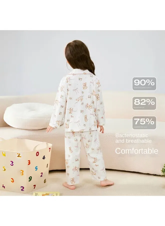 Домашний комплект с принтом на пуговицах Jellybaby — фото 3
