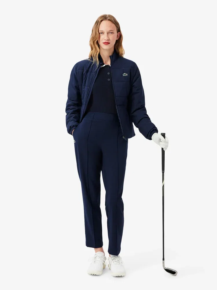 Свитер поло LACOSTE Navy, Классический стиль, Темно-синий — фото 4