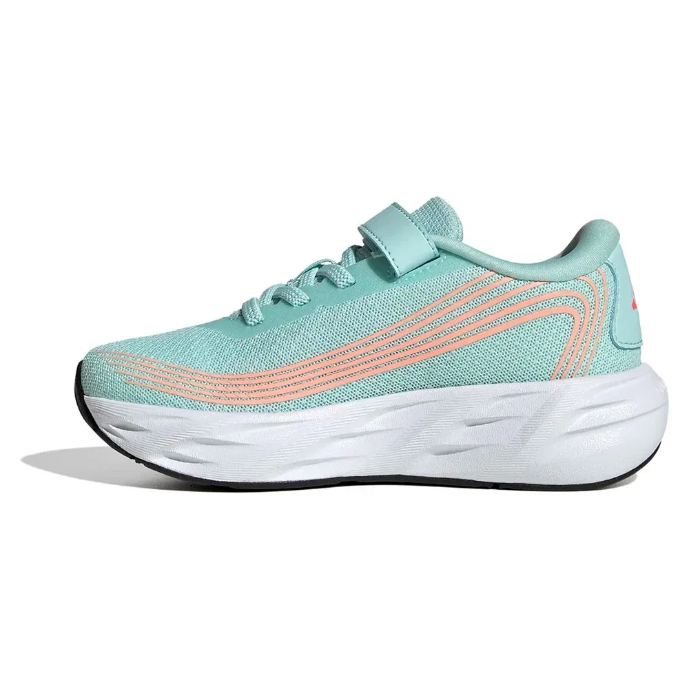 Детские кроссовки для девочек с Cloudfoam Galaxy 8 EL Adidas, Blue — фото 4