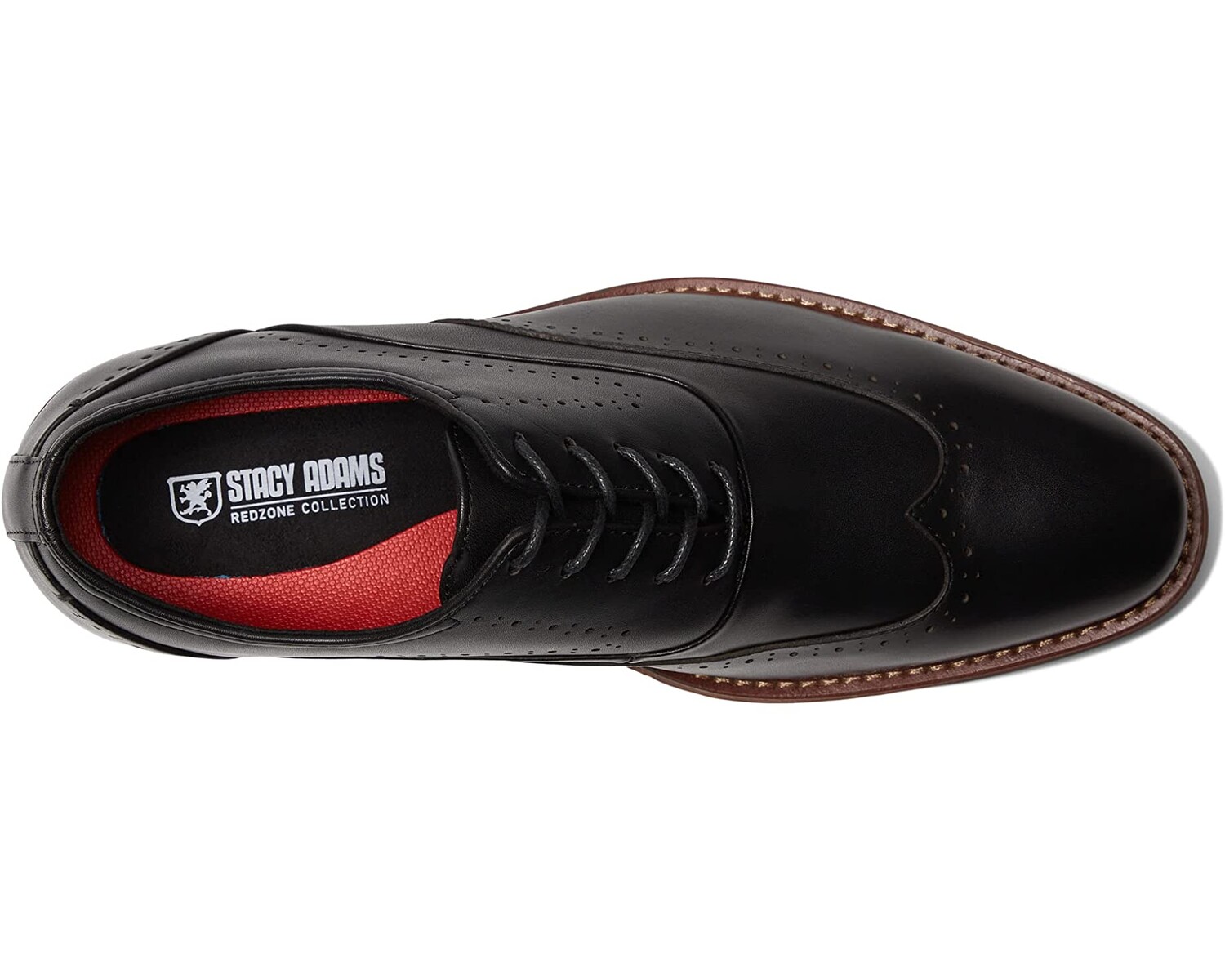 

Оксфорды Macarthur Wing Tip Oxford Stacy Adams, черный