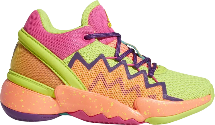 

Кроссовки Adidas D.O.N. Issue #2 Little Kid 'Prove 'Em Wrong', многоцветный