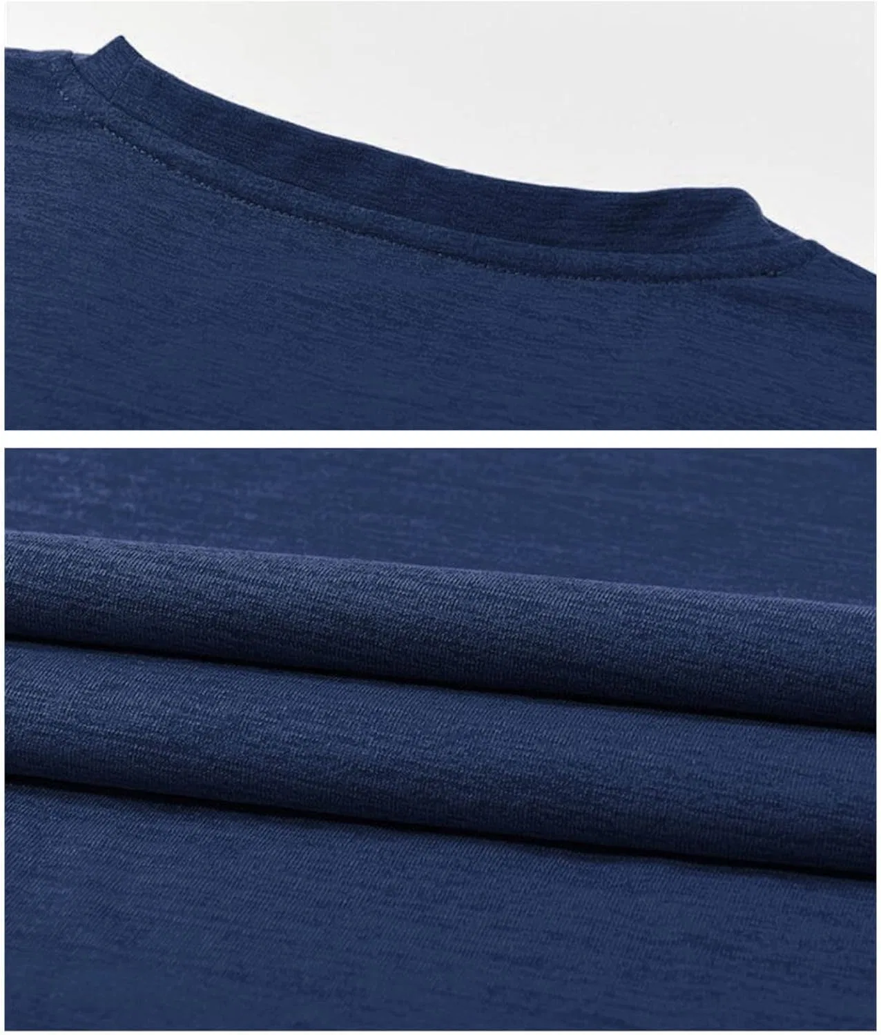 Мужская спортивная футболка с круглым вырезом Dry Fit, Dark Blue — фото 3