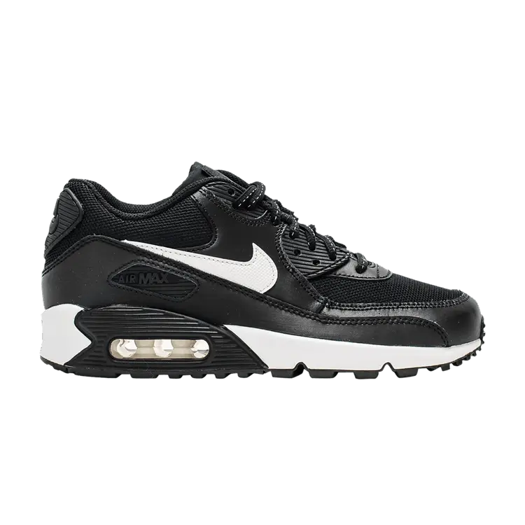 

Кроссовки Nike Air Max 90 Flash GS 'Black', черный