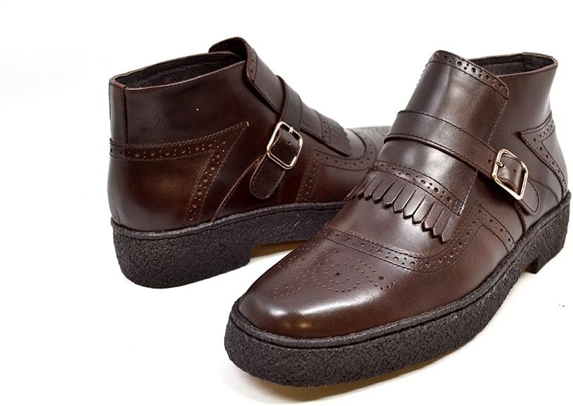 

Британская коллекция - оригинальные кожаные туфли Playboy Manhattan Wingtip British Collection, коричневый