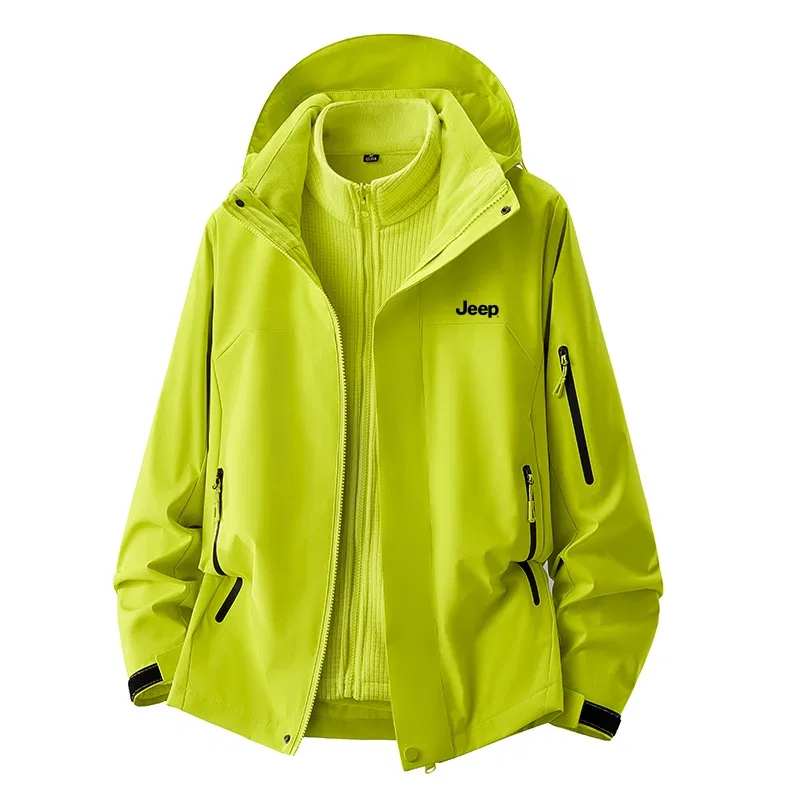 Детская куртка с флисовой подкладкой Jeep Leisure Collection, Olive Green