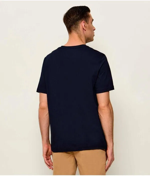 Мужская футболка хлопковая Tommy Hilfiger, Blu Marino — фото 3