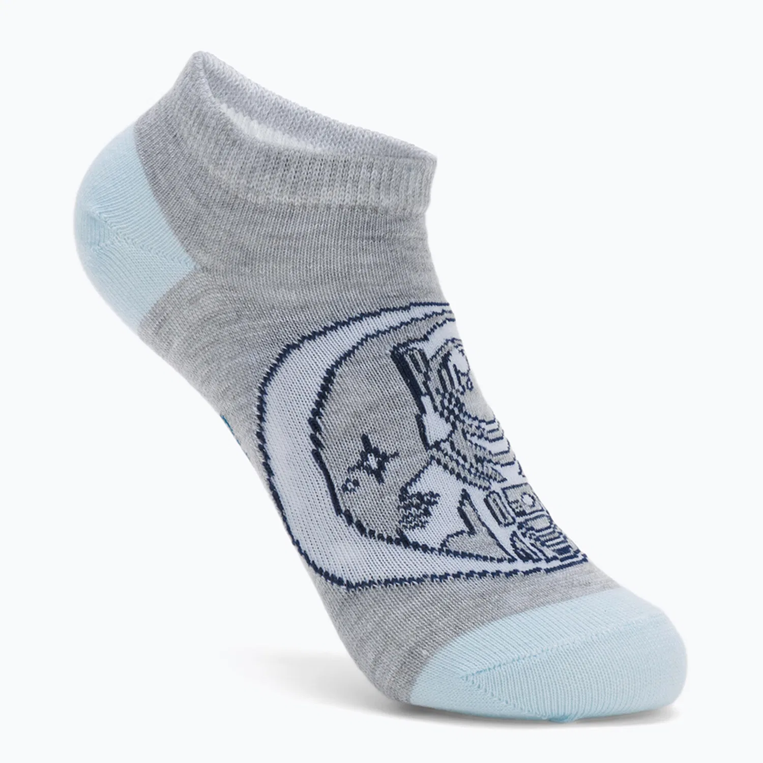 Детские носки с низким вырезом Skechers 1/2 Terry Low Cut, Цвет Bunt — фото 4