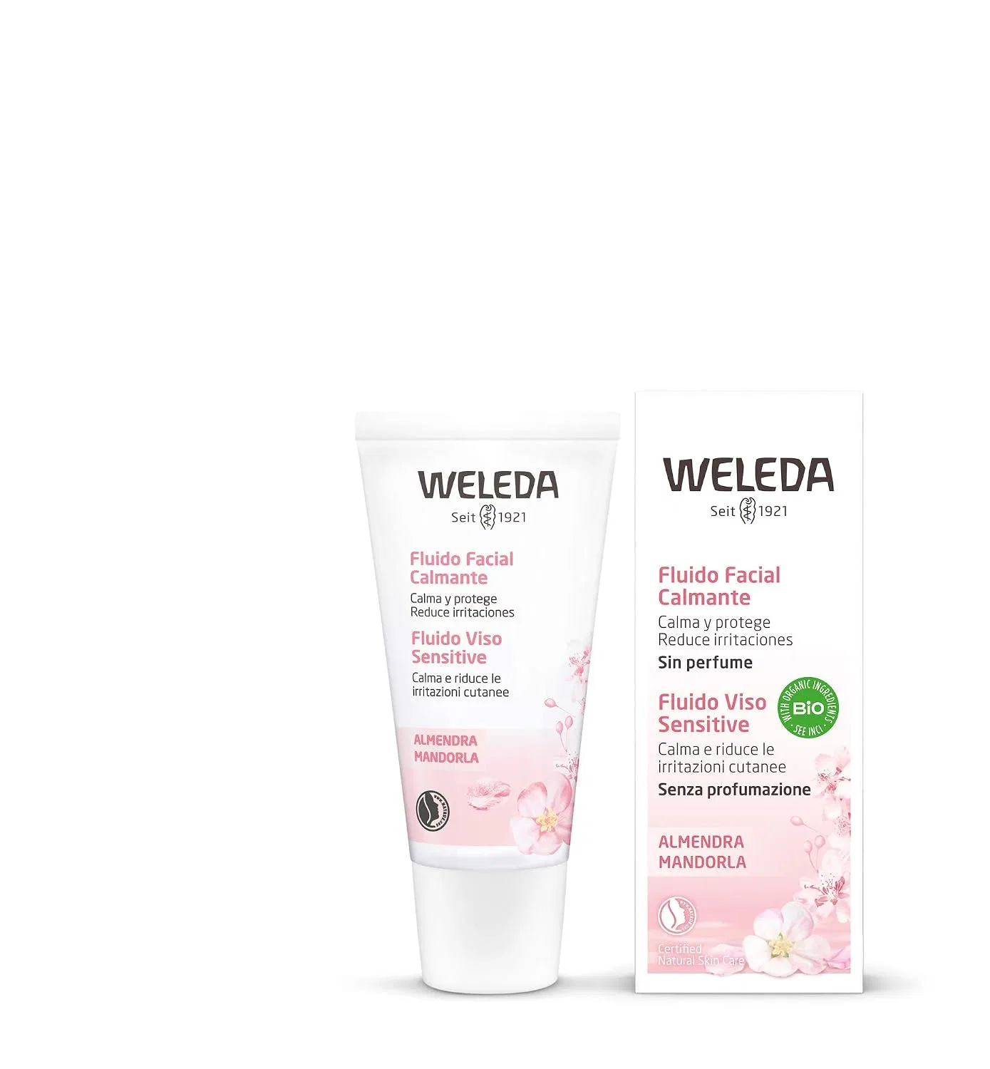 Масло для лица успокаивающее Weleda Almond 50 мл