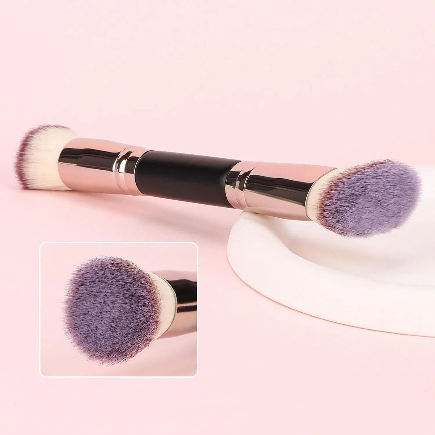 Кисть для макияжа, Foundation Brush, 17.5x4 см, Black Gold Générique — фото 3