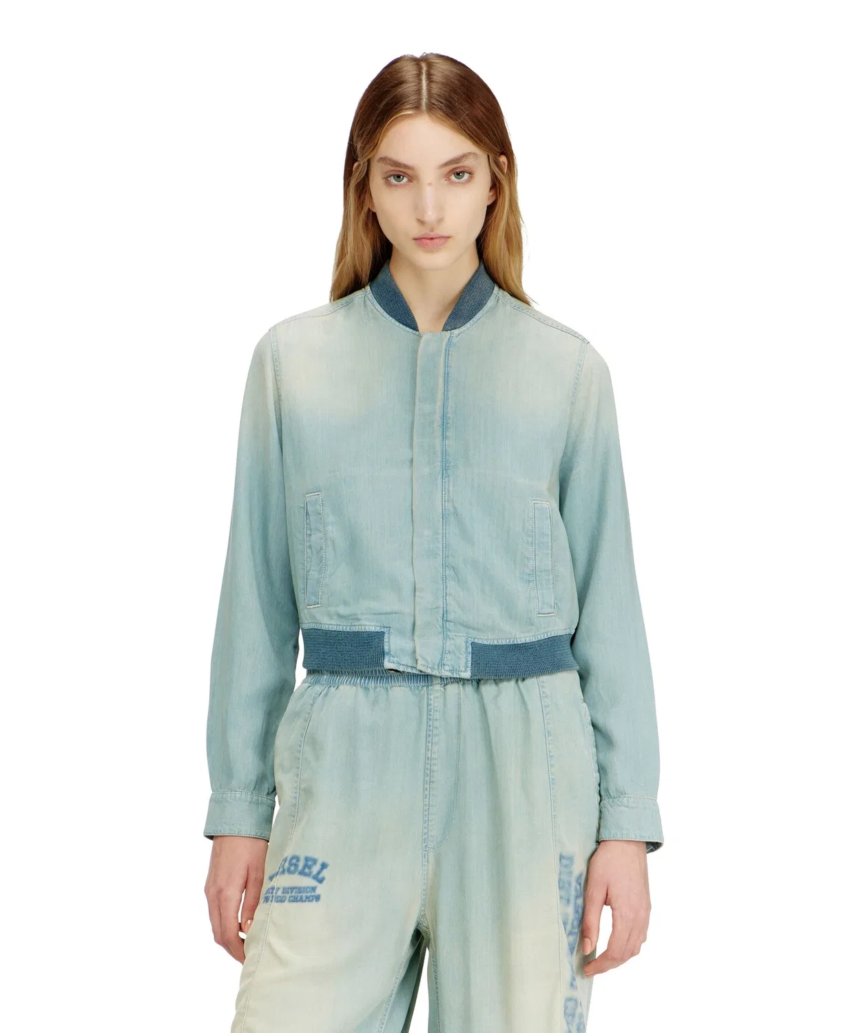 Женская джинсовая куртка из лиоцелла DE-RANIA-S1 DIESEL, Indigo Blue