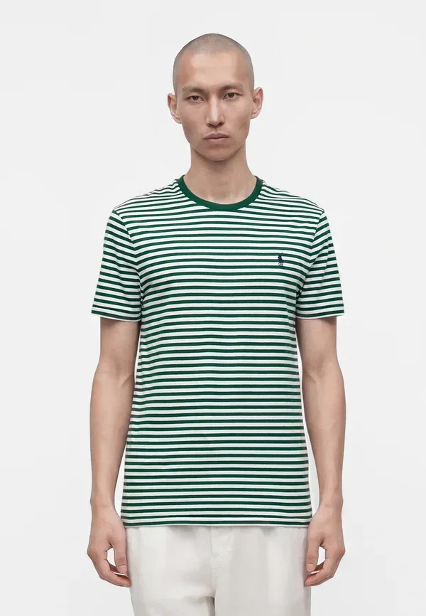 Футболка хлопковая Polo Ralph Lauren, New Forest/White, белый