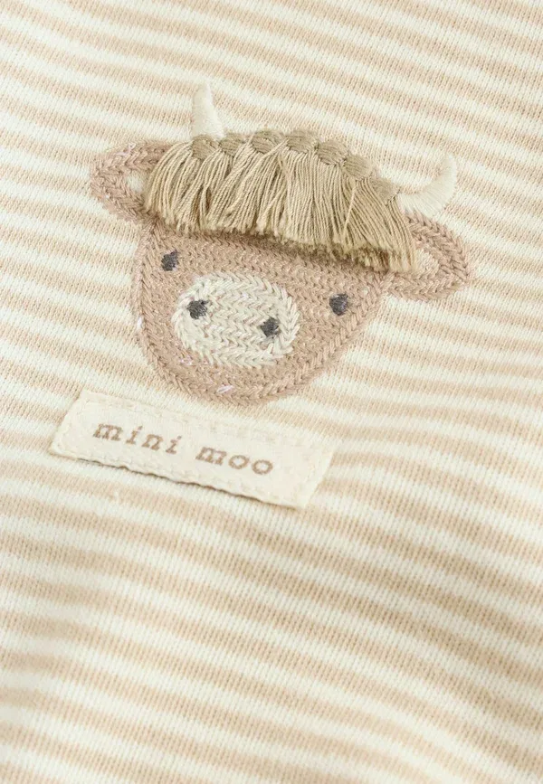 Боди с коротким рукавом Hamish Highland Cow 3 Pack Next, neutral, нейтральный — фото 3