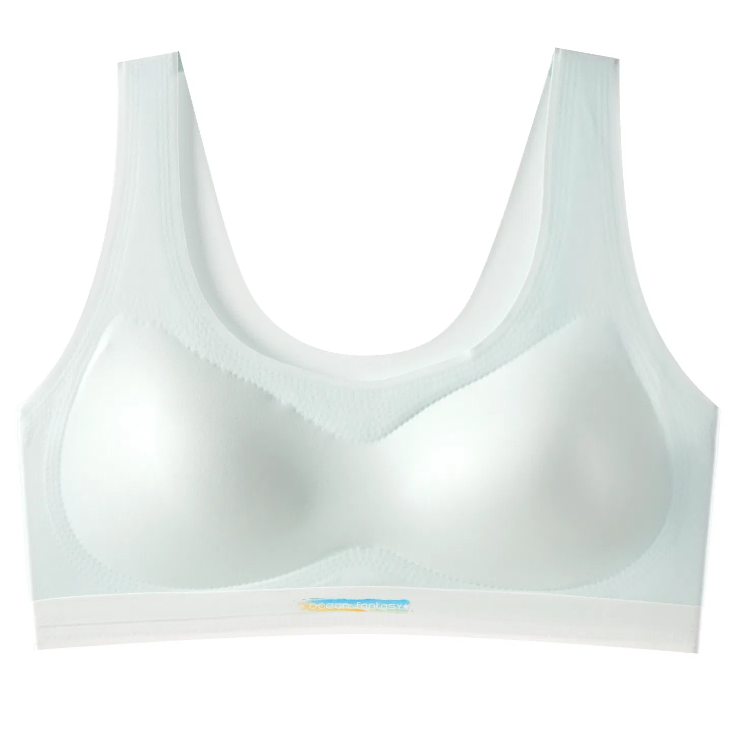 Подростковый топ для девочек без косточек Red bean, Light Blue