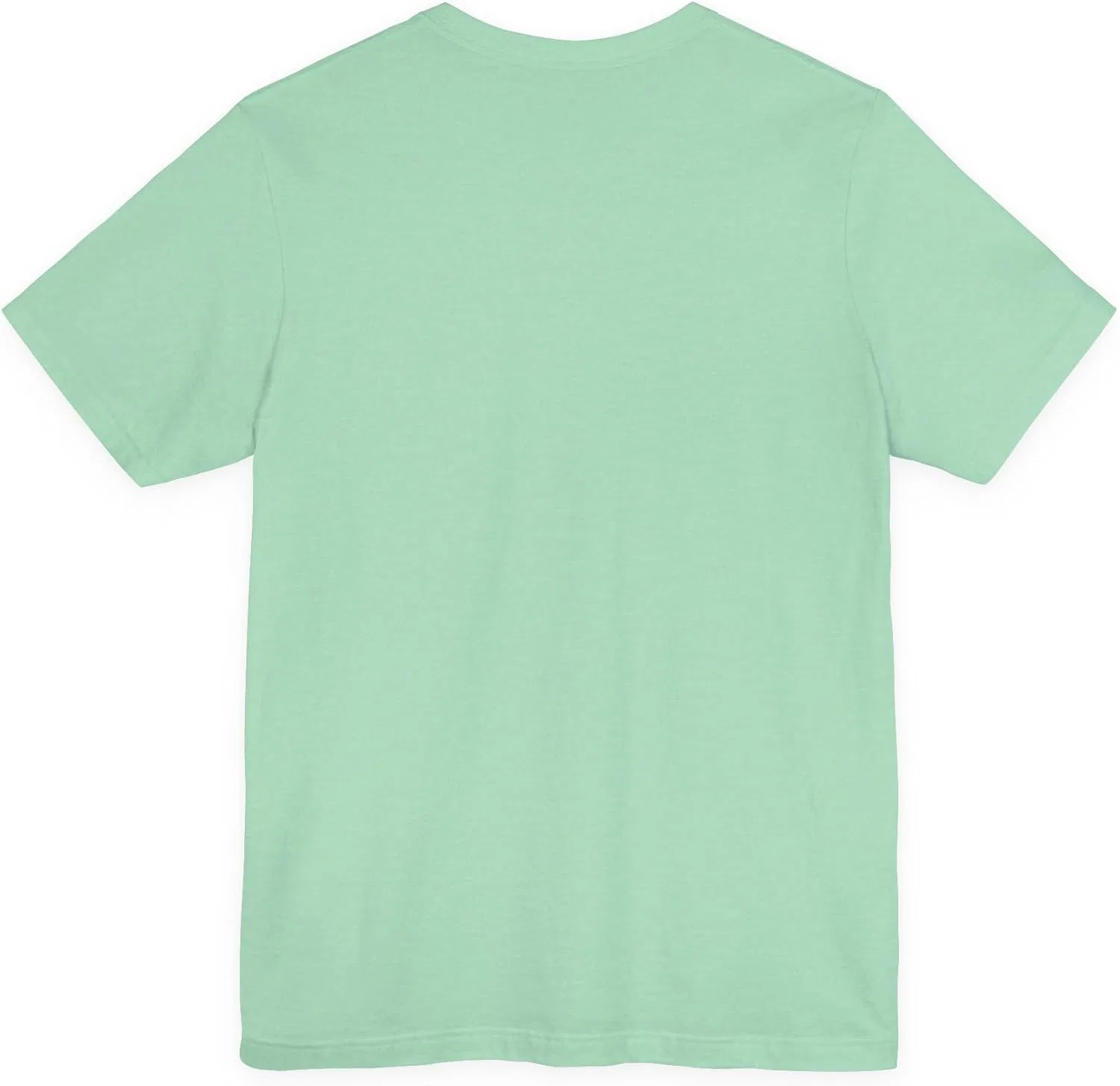 Футболка с принтом Consent Is, Unisex, Bella+Canvas, Heather Mint — фото 4