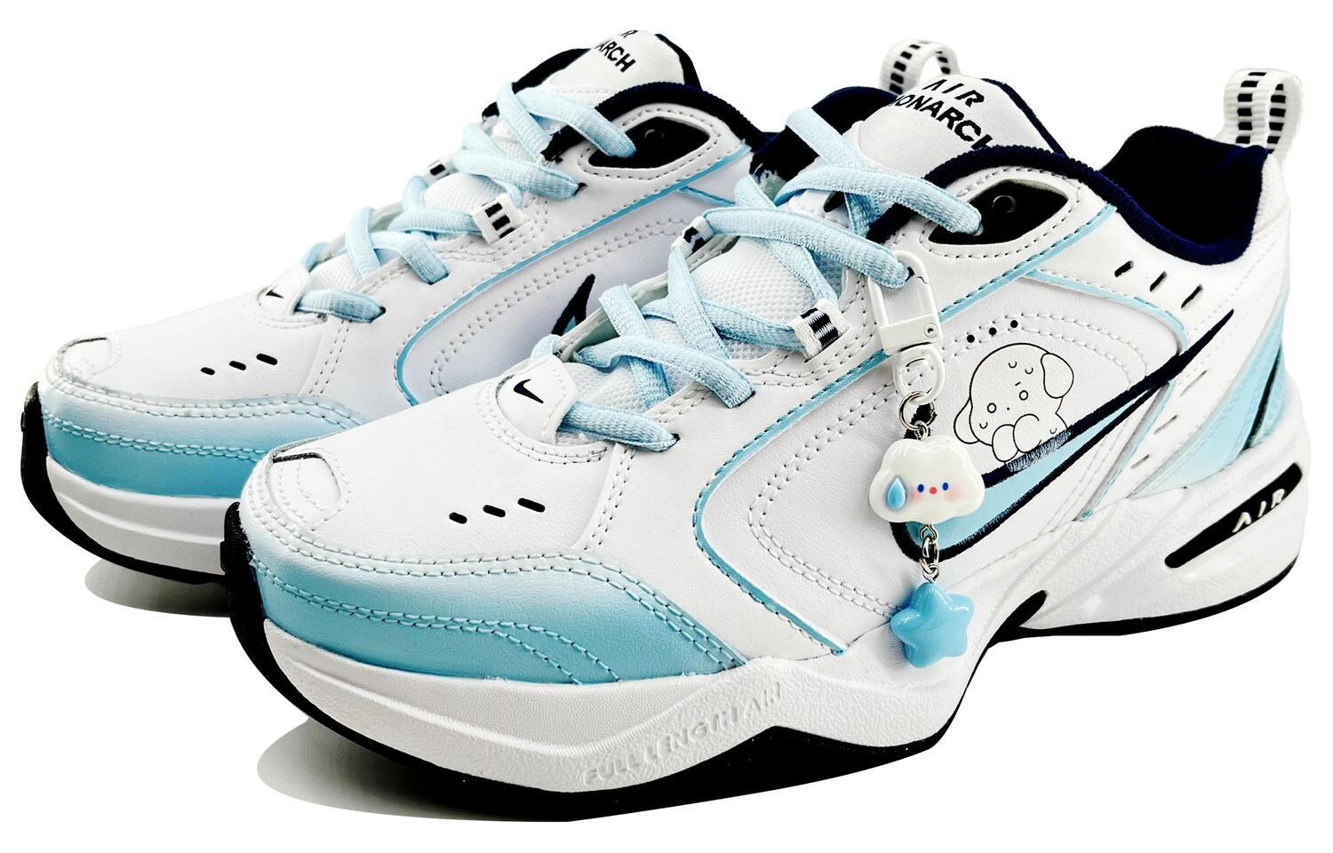 

Кроссовки Nike Air Monarch 4 Chunky Sneakers Unisex Low-Top White