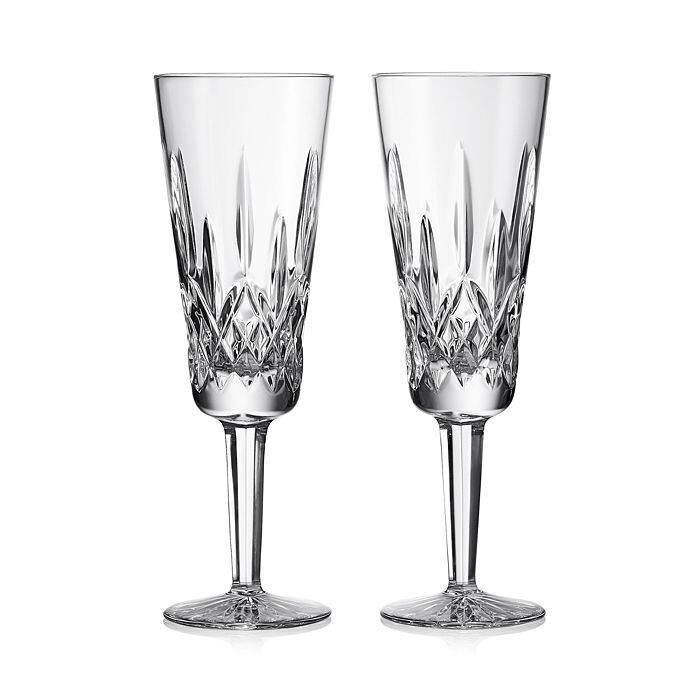 

Фужеры Lismore Champagne Flute, Set of 2 Waterford, белый