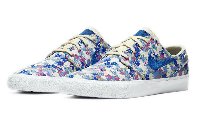 Кроссовки Nike Sb Zoom Stefan Janoski, синий/белый — фото 2