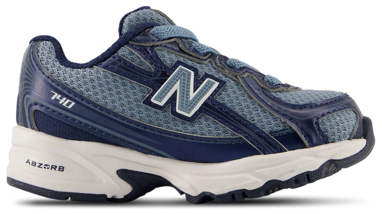 Детские кроссовки для мальчиков с амортизацией ABZORB 740 New Balance, Shadow Blue/Navy