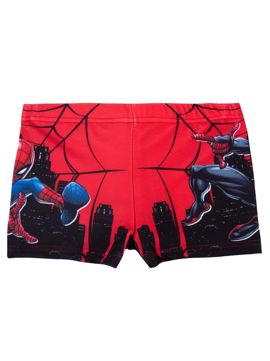 Плавки Человека-паука в стиле Marvel красного цвета Spider-Man