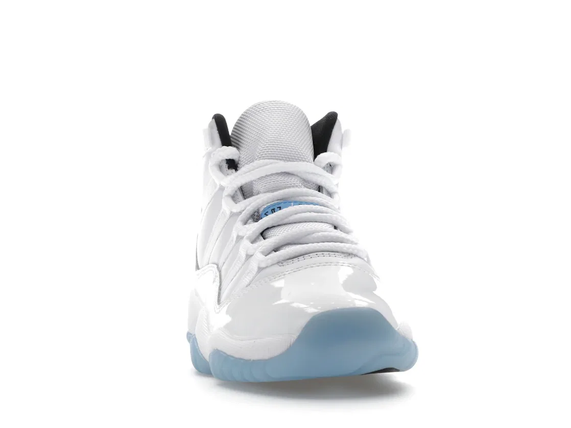 Детские кроссовки Lifestyle с легендарным дизайном Jordan 11 Retro Jordan, White/Legend Blue/Black — фото 2