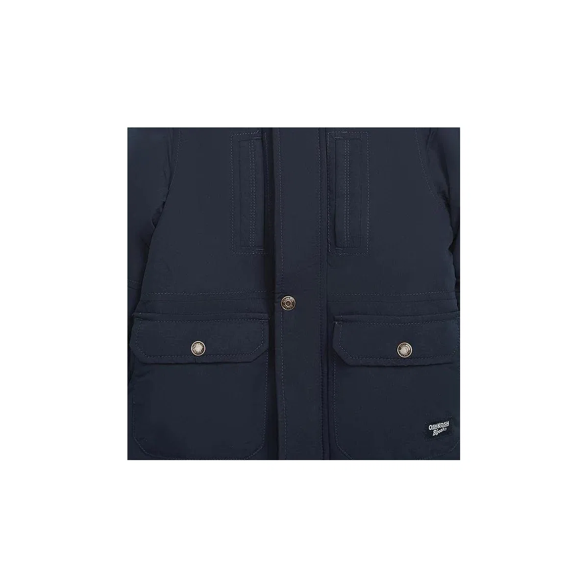 Детское пальто-парка для мальчиков утепленное OshKosh B'gosh, Navy — фото 4