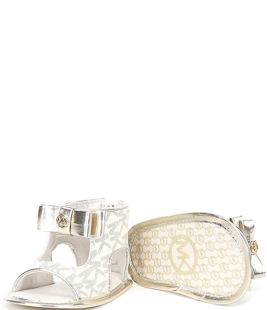 

Сандалии для кроватки MICHAEL Michael Kors Girls Baby Tilly Dahnia (для младенцев), слоновая кость