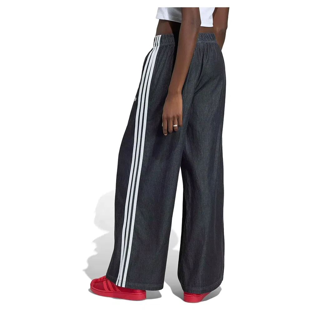 Джинсы Wide Leg Adidas Originals, черный — фото 2