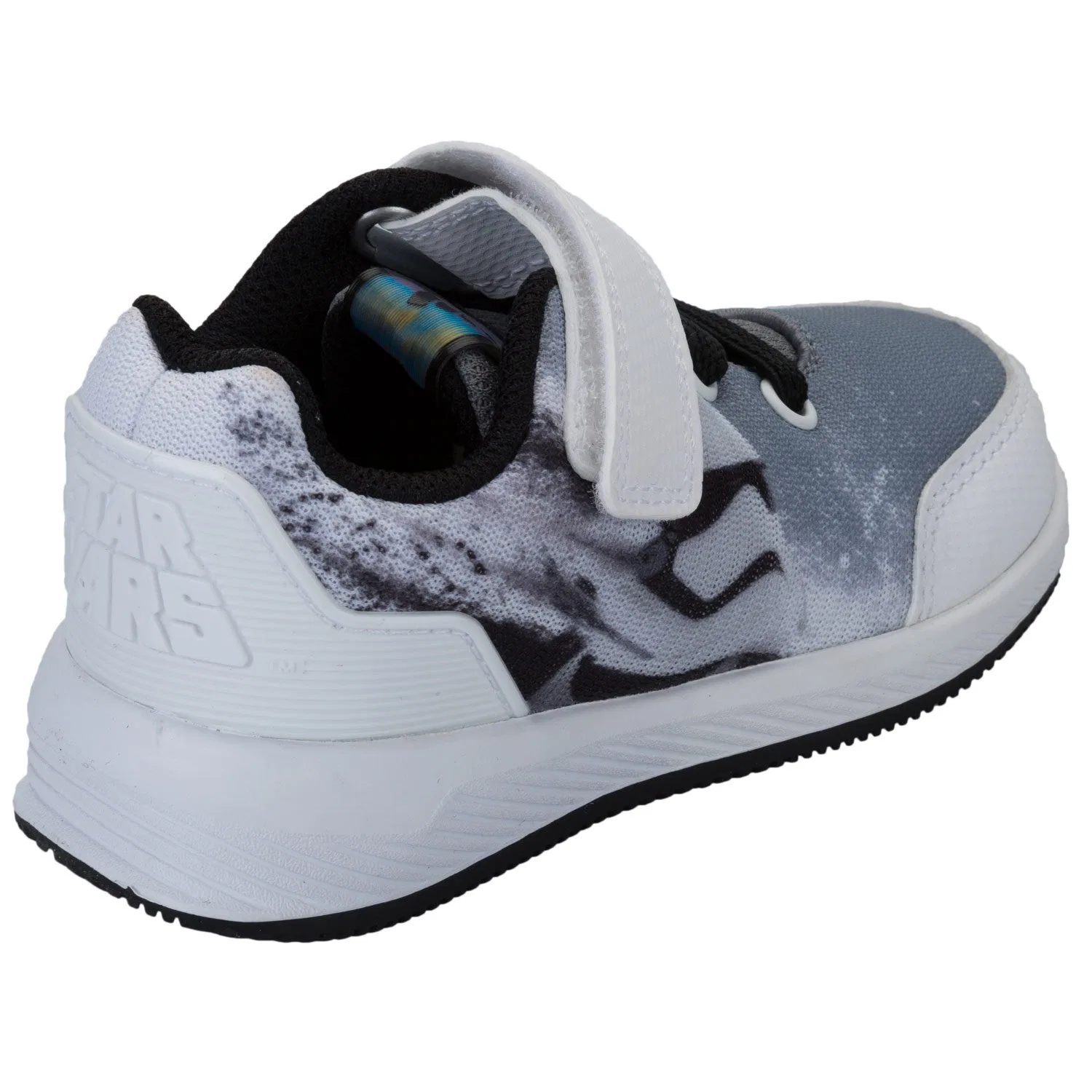 Детские кроссовки с технологией Cloudfoam Star Wars El I Adidas, Black Negbas Gris Ftwbla — фото 3