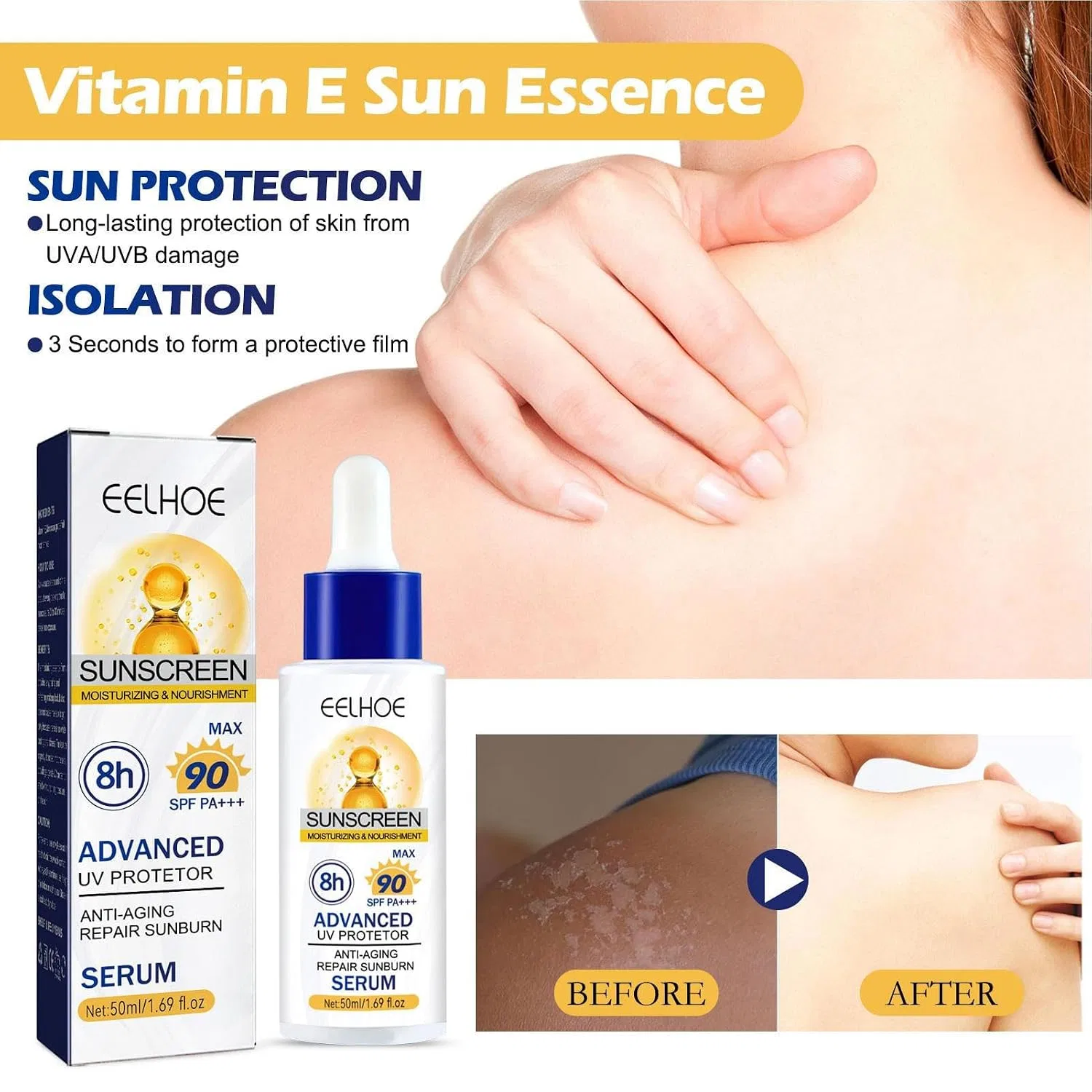 Солнцезащитный крем для лица SPF 90 Miake, 50 мл — фото 2