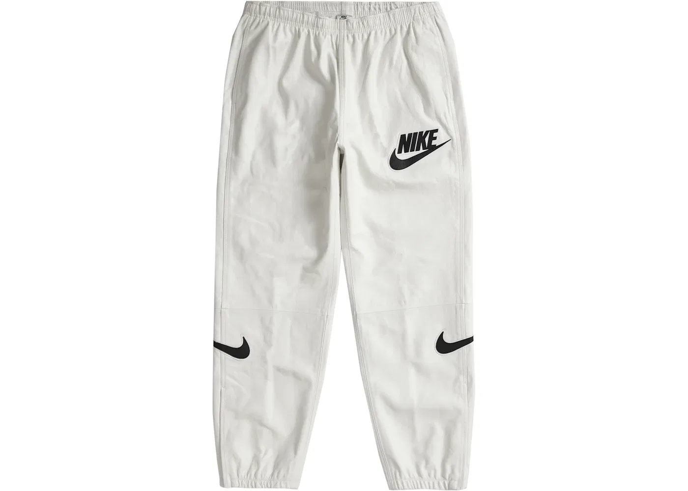 Мужские кожаные спортивные штаны Nike Warm Up Pant Supreme, White