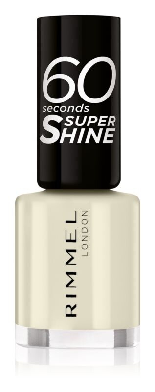 

Лак для ногтей Rimmel 60 Seconds Super Shine, оттенок 730 Silver Bullet 8 мл