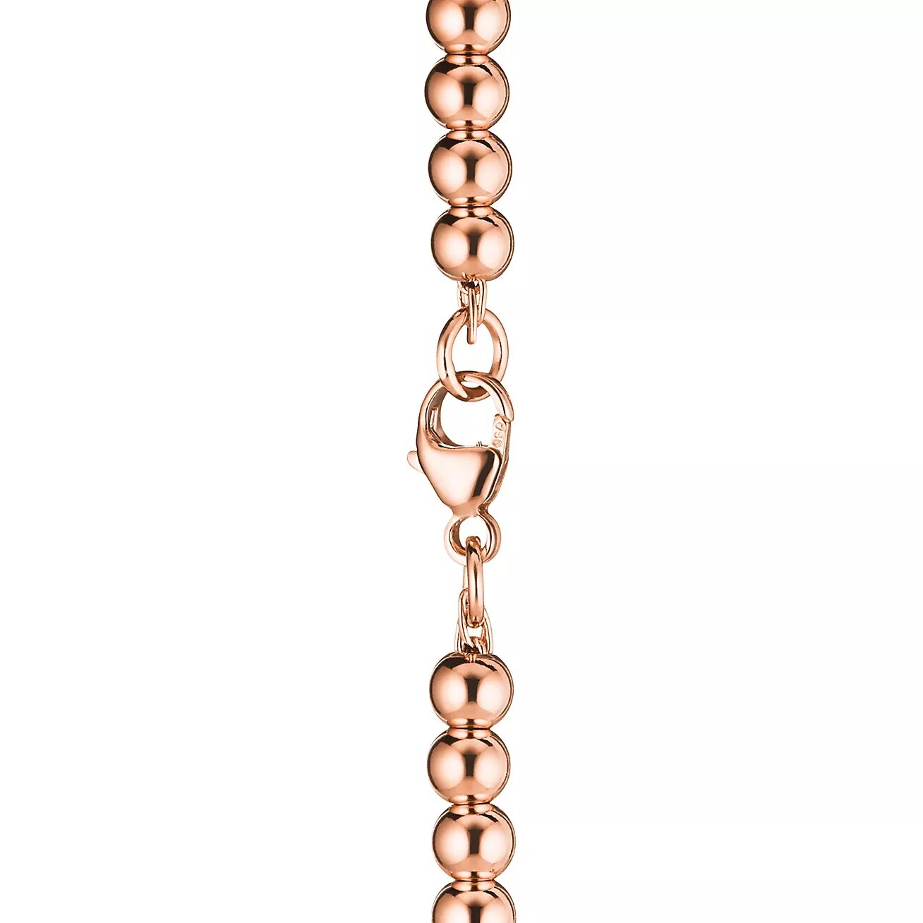 Браслет Tiffany & Co. Return to Tiffany Heart Tag Bead, розовое золото — фото 3